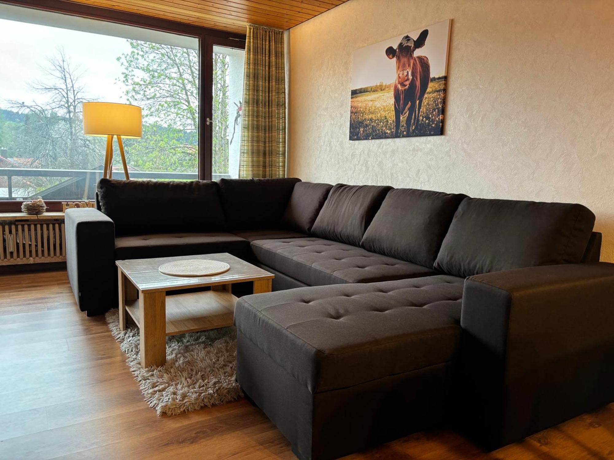 Schoene 2 1/2 Zimmer Ferienwohnung In Oberstaufen - Hoamatle - Extérieur photo